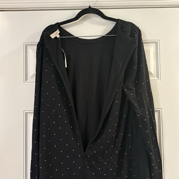 LOFT dress - Black with gold beads - Picture 8 of 8